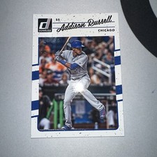 2017 Donruss Aqueous Test Proof #72 Addison Russell /49 - NM-MT