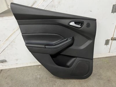 Ford Focus RS LH R 2016-2018 panel de puerta lateral del conductor cuero costuras azules - OEM Foto 1 de 4