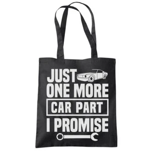 Bolso de compras Just One More Car Part I Promise divertido regalo para entusiastas del automóvil regalo - Imagen 1 de 11