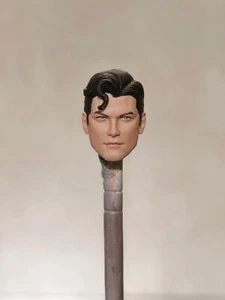 1/6 1/12 1/18 Clark Kent testa scultura intagliata per action figure maschile corpo giocattoli - Foto 1 di 12