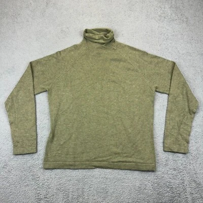 Suéter April Cornell Verde Cuello Tortuga Manga Larga Mujer Pequeño Foto 1 de 4