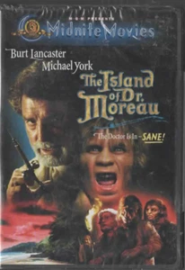 THE ISLAND OF DR MOREAU MIDNITE MOVIES BURT LANCASTER DVD BRAND NEW SEALED - Picture 1 of 2