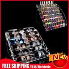 Acrylic Rack Plastic Clear Spice Rack 5Tiered Spice Rack Organizer for Kitchen