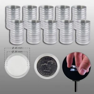 Prophila Münzkapseln Innendurchmesser 39 mm 100erPack - Bild 1 von 1