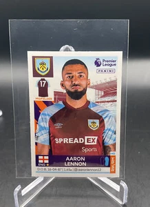 Panini Premier League 2022 Sticker Collection Aaron Lennon Burnley #156 NM+ - Picture 1 of 2