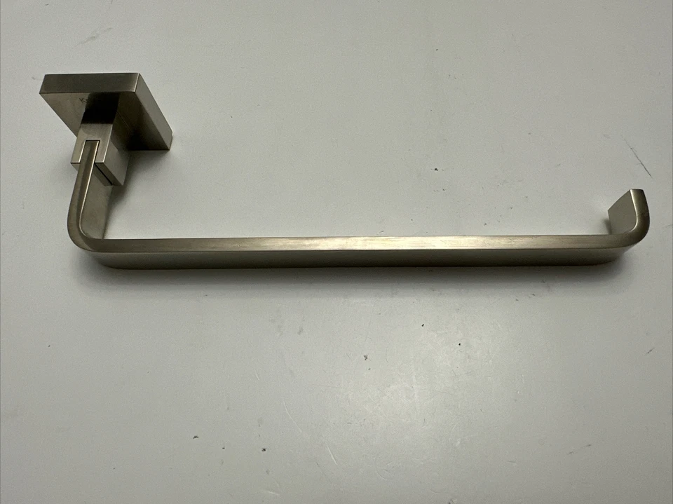 Anillo toalla de latón macizo Kraus KEA-14425BN Aura 9" - níquel cepillado Foto 1 de 4