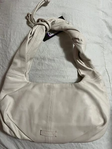 Vince Camuto Soft Leather Petite Hobo Shoulder/Handbag White NWT - Picture 1 of 10