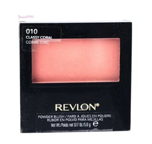 REVLON Pressed Powder Blush #010 CLASSY CORAL - Picture 1 of 1