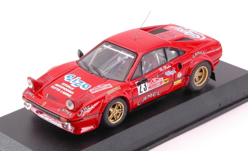 FERRARI 308 GTB N.23 RETIRED SANREMO 1978 R.PINTO-F.PENARIOL 1:43 - Immagine 1 di 1