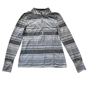 Bula 1/4 Zip Top Damen Größe L Base Layer Shirt Langarm Pullover Daumenlöcher - Bild 1 von 10
