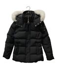MOOSE KNUCKLES Women's Down Jacket Quilted Black Size:S 21A-M31LJ179/114