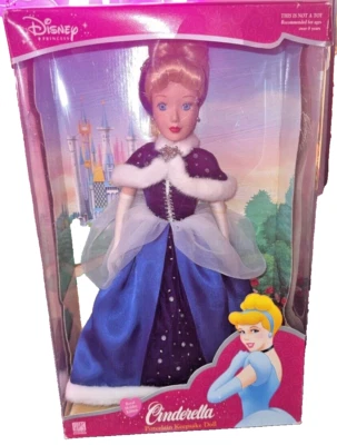 Disney Royal Holiday Edition Cinderella 2003 Collector Porcelain Doll-Brand New - Image 1 of 4