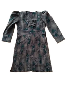 Vintage Amish Mennonite Toddler Girl's Dress 21" Waist Old Colony Pleated - Picture 1 of 8