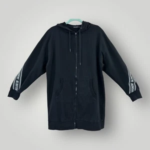 Be Different Unisex Hoodie Sweatshirt Full Zip Black Adult Medium - Picture 1 of 6