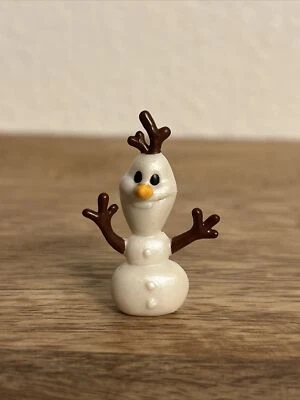 OLAF MINI SNOWMAN FROZEN 1.5” ACTION FIGURE PVC PLASTIC TOY (PRE-OWNED) - Image 1 of 4