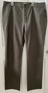 NWOT American Apparel CT4560W Women's Army Green Twill Chino Pants, Size 36X34 - Picture 1 of 12