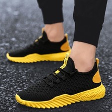 Men's Athletic Sneakers Outdoor Sports Running Casual Shoes Breathable Lace Up