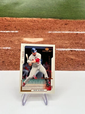2000 UPPER DECK MVP #220 Mark McGwire St. Louis Cardinals Checklist - Image 1 of 2