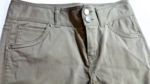Niñas Mujeres THE CHRISTIE FIT Pantalones Informales Talla 2 Envejecido Verde Claro EXCELENTE - Imagen 1 de 7