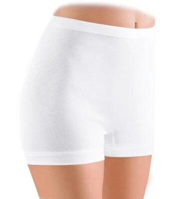 Pagenschlüpfer aus Baumwolle von Schöller | Pagenslip Feinripp weiß  | Neu - Bild 1 von 3