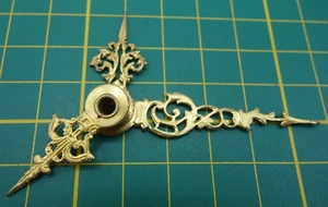 uhrzeiger / taschenuhr uhrmacher watchmaker. bronze - Bild 1 von 7