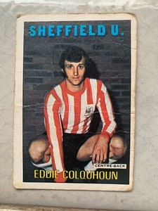 Scottish A & BC Footballers Cards Red/Orange Back 1972/73 Eddie Colquhoun #159
