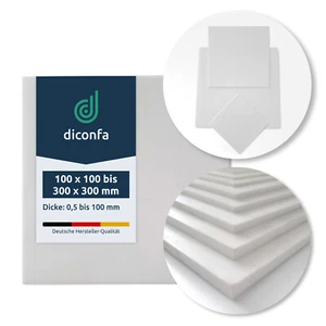 PTFE Teflon Kunststoffplatte 100mm bis 300mm BREIT und LANG 1mm bis 100mm DICK - Bild 1 von 4