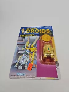 1985 KENNER CANADA STAR WARS DROIDS TV SERIES R2-D2 POP UP SABER WITH COIN RARE - Picture 1 of 24
