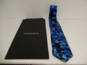 VERSACE KRAWATTEN MEDUSA / Herren 100% mehrfarbig geblümt  - Bild 1 von 7