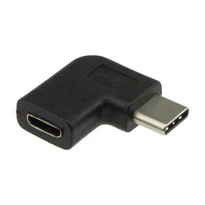 Adaptateur Convertisseur Prise USB Micro B vers Angle Droit Type C Prise Mâle - Photo 1/4