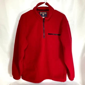 Chaqueta suéter de lana Duluth Trading Co 1/4 con cremallera peso pesado - mediana para hombre - Imagen 1 de 8