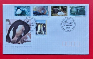 1992 FDC. AAT. Antarctic Regional Wildlife. FDC - Bild 1 von 1