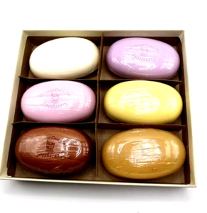 THE VERMONT COUNTRY STORE APOTHECARY 6 SOAP BARS CITRUS ROSESANDALWOOD ENGLISH - Picture 1 of 10