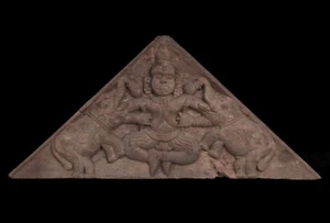 Indien 19. Jh. Holz - A Carved Wood Relief Panel Deccan Southern India - Inde - Picture 1 of 5