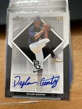 2016 Leaf Perfect Game National Showcase Autographs Black #BA106 Dylan Gentry/50