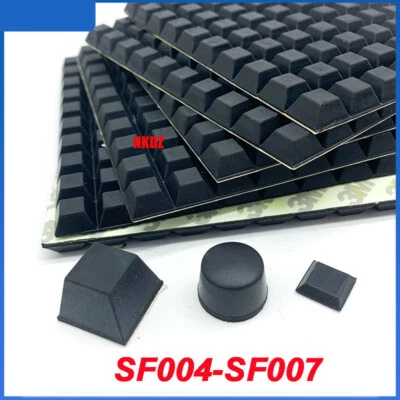 Schwarz Gummifüße Selbstklebend Gerätefüße Gummistopper Möbelfüße Gummipuffer - Bild 1 von 4