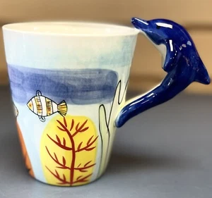 3D Dolphin Coffee Mug - Picture 1 of 4