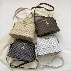 Small Deer Pendant Handbags Shell Shape Crossbody Bag Female - Picture 1 of 16