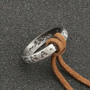 Uncharted 4 -  Nathan Drake's Mysterious Sea Area Ring with Necklace Strap - Picture 1 of 7