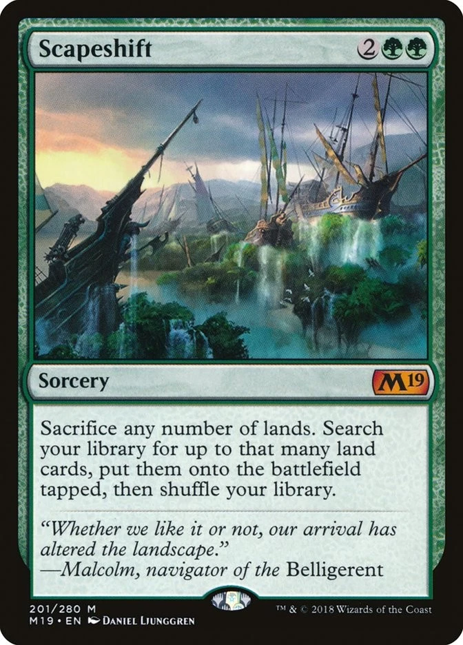 MTG Scapeshift  - Core Set 2019 #201 - Image 1 of 1