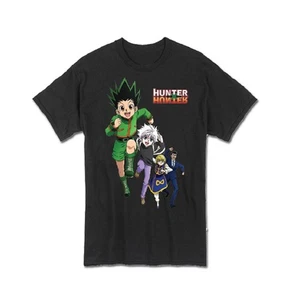 Hunter X Hunter Gon And Team Running Anime Adult T-Shirt - Picture 1 of 1