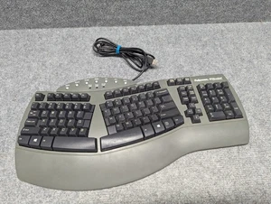 Fellowes Microban Ergonomic Full Size Wired Keyboard KU-9938 - 98915 - Tested - Picture 1 of 7