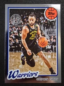 2025-26 Topps - 1980-81 Topps Basketball Stephen Curry #80BK-89 Golden State - Picture 1 of 2