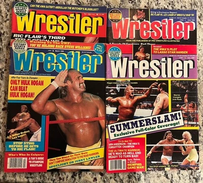 The Wrestler Magazine Lot 4 - Oct 84, March 88, June & Dec 90 Hulk Hogan - Image 1 of 4