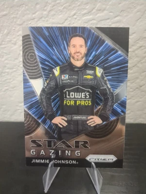 Jimmie Johnson #48 Lowe's For Pros Panini Prizm Star Gazing 2018 Card #65 - Image 1 of 2