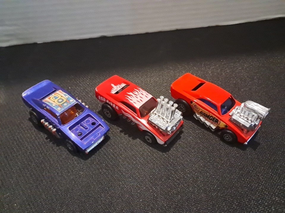 Matchbox 70s Lot Of 3- Red Rider & Big Banger & Pi Eyed. Side Discrimination.  - Image 1 of 4