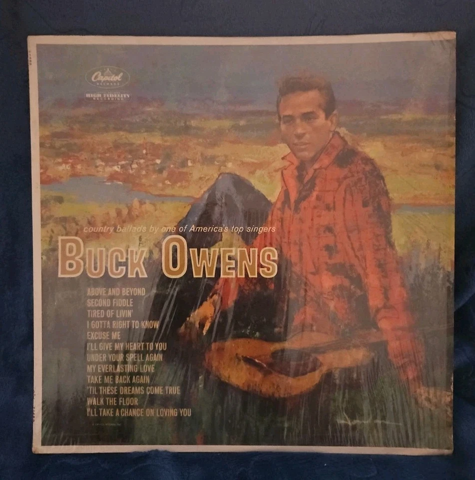 Buck Owens ~ Self Titled • BUCK OWENS ▪︎ Vinyl LP Capitol First Press Mono - Image 1 of 4