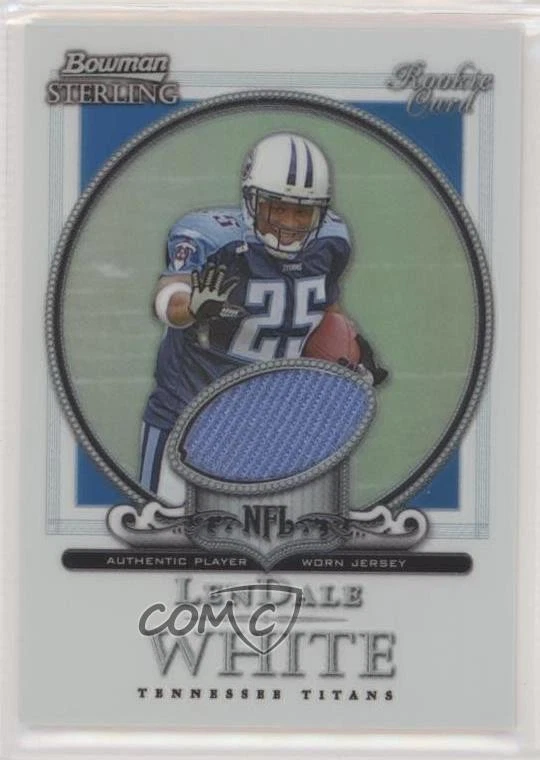 2006 Bowman Sterling Relics Refractor /199 LenDale White #BS-LW Rookie RC - Image 1 of 2