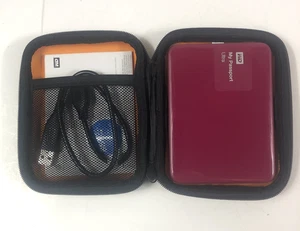 WD My Passport Ultra Portable Drive 1TB USB External Hard Drive with case - Picture 1 of 5