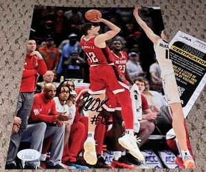 MICHAEL OCONNELL SIGNED 8X10 PHOTO NC STATE BASKETBALL AUTOGRAPH WOLFPACK JSA - Picture 1 of 1